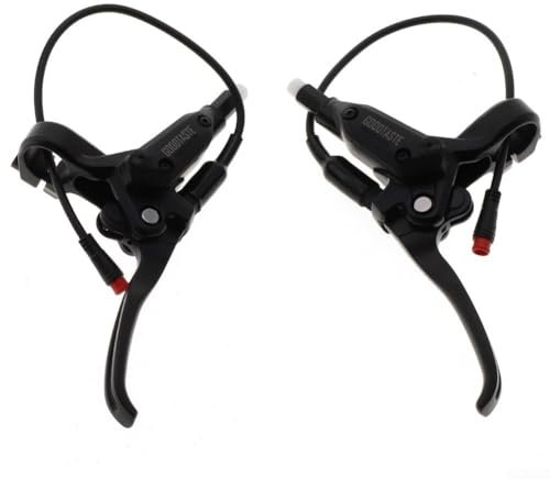 Carpango E-Bike Bremshebel, GT03 Power-Off Öl 2Pin E-Bike Bremshebel Wasserdicht Bremshebel Wasserdicht Bremshebel (ein Paar)