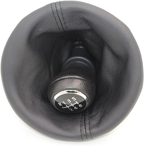 SUKORI 5/6 Gang Schaltknauf Auto Schaltknauf Für vw Transporter T5 T6 MKV MKVI (03-11) 5 6 Speed,Getriebekopf Leder Schaltknöpfe Kopf Shifter Accessoires,B-6 Speed