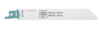 FEIN Säbelsägeblatt BIM 130 T14 MSfür Metall für Akku-Säbelsäge ASAS 18-21 K AS