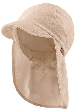 Sterntaler Unisex Sonnenhut Schirmmütze Nacken Struktur
