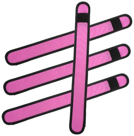 Happyyami 4stücke Pferdebeinschutz Mit Leuchtfunktion Hochsichtbare Reflektierende Sicherheitsbänder Für Reiter Und Outdoor-aktivitäten Vielseitiges Komfortables REIT-zubehör