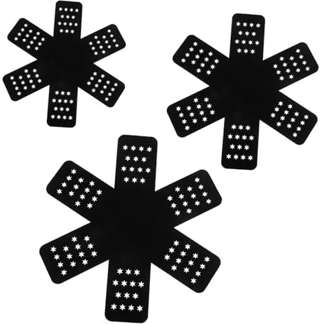 KICHOUSE 3piezas Protector De Maceta para Ollas y Sartenes Almohadilla Resistente Al Calor De Fieltro Antideslizante para Usar Cocina o Almacenamiento