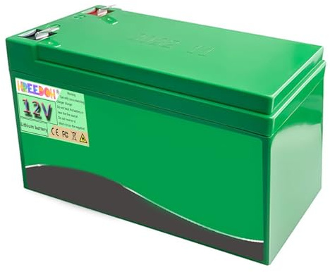 FREEDOH 12V 6Ah 8Ah 10Ah 12Ah 14Ah 16Ah 18Ah 20Ah 24Ah Rechargeable Electric Sprayer Lithium Li-ion Battery Pack for Car Washer Electric Fertilizer Spreader,12V24Ah