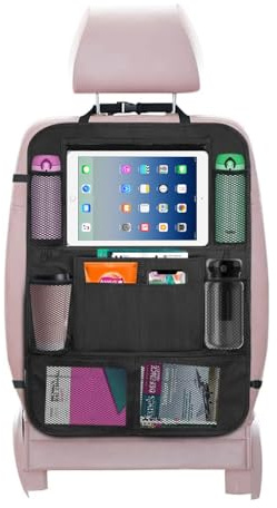 Car Seat Organiser, Toddler Car Seat Car Organiser Back Seat for Kids Back Seat Organiser Car Accessories for Kids
