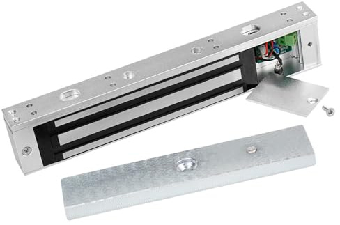 Serratura elettromagnetica da 280 kg / 6000 libbre con forza di tenuta ad alta resistenza, in acciaio inossidabile, per porte di emergenza, porte tagliafuoco, sistemi di controllo accessi