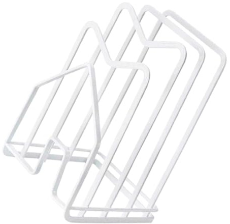 ARTSEWPLY Support Multifonction pour Planche à Découper et Couvercle de Casserole Porte Ustensiles de Cuisine Acier Inoxydable Rangement Vertical pour Organiser Cuisine Accessoire et