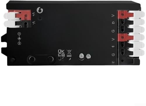 Controller WLED ESP8266 con WiFi integrato per controllo basato su app di installazioni di illuminazione a LED RGB (nero)