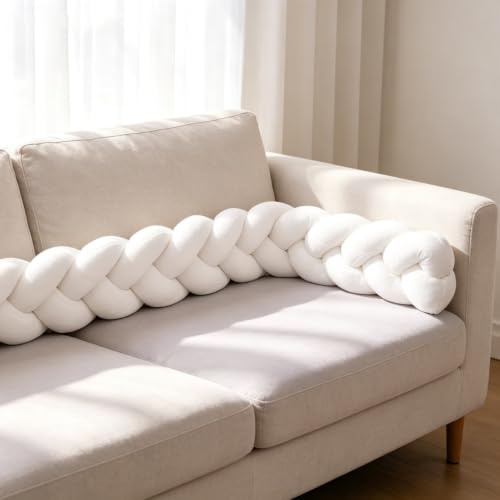 Weiches Plüsch Knoten Kissen, Dekoratives Kissen (A20,500 Zentimeter)