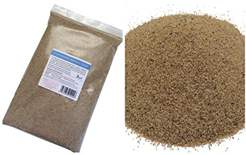 Trustleaf 2kg Natural Colour Silica Sand - Medium Grain - Arts & Crafts - Aquariums