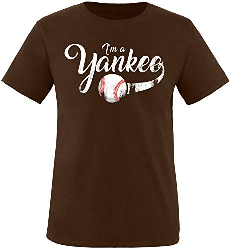 EZYshirt® I`am a Yankee Baseball Shirt T-Shirt Herren