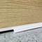 ZZLQIAN 3 Mètres Bande de Calfeutrage Auto-adhésif en PVC Garniture de Moulure Flexible Pour Coins de Baignoire,Toilettes,Comptoirs,Plinthe,Bord du Sol et du Carrelage,21 x 15 mm Blanc