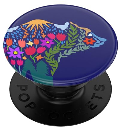​​​​PopSockets Phone Grip with Expanding Kickstand, Adhesive Grip - Ursa Bloom