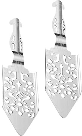 OKUMEYR 2pcs Absinthe Fountain Spoon Multi-Function Stirring Spoon Handle for Dripper Bar