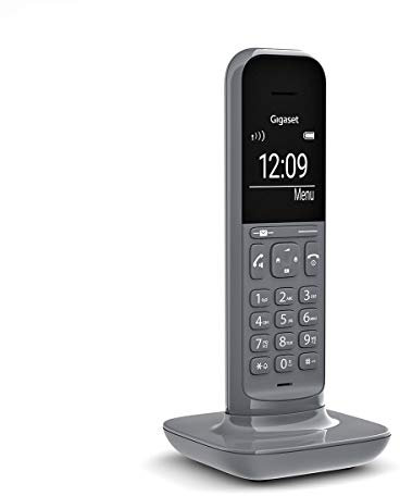 Gigaset CL390HX Cornetta Universale per Tutte le Basi DECT /GAP, Aggiuntivo, Grigio [Versione Italiana]