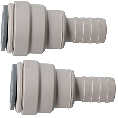 AB Tools 15 mm Steckverbindungsrohr auf 1,27 cm (1/2 Zoll) Schlauchanschluss, Adapter für John Guest Speedfit