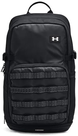 Under Armour UA Triumph Sport Backpack Training Bag, Black/Black/Metallic Silver, Free Size