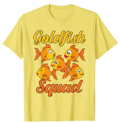 Goldfish Squad Cute Baby Goldfish Hobby T-Shirt