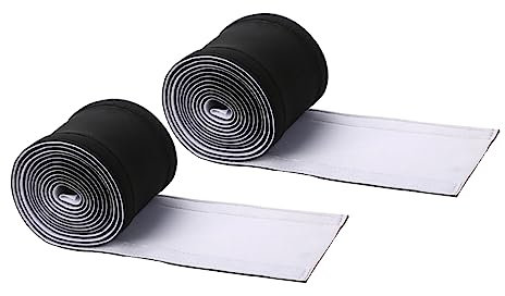 HEMOTON 2pièces De Câbles Réversible Néoprène pour Organisation De Bureau Et TV Housse De Gestion De Câbles Flexible