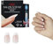 KISS Salon X-tend Starter Kit, Press On-Nails, Nail Glue included, Pure, Light White, Medium Size, Oval Shape, 36 Ct.