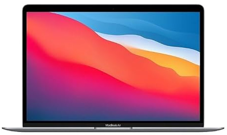 2020 Apple MacBook Air mit Apple M1 Chip (13-Zoll, 8GB RAM, 256GB SSD Kapazität) (QWERTY Spanish) Space Grau (Generalüberholt)