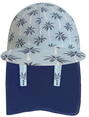 Gifts Treat Chapeau de Soleil d'été d'enfants, UPF 50+ Casquette Légionnaire de Protection Solaire pour 3-15 Ans Filles et Garçons