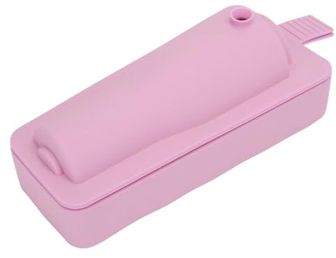 SPYMINNPOO Integrated Cylinder Ice Cube Maker, Multifunctional Silicone Whiskey Cocktail Ice Maker for 30-40Oz Cup (Pink)