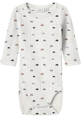 Name It herr Nbmwang ull needle Ls Body Noos, Snow White, Numeric_80, Snövit, numeric_80