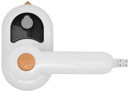 Mini Steam Iron,180°Rotatable Hand Steam Iron,Travel Iron Mini Light Steam Iron, Mini Iron Non-stick Ironing Sole, Quick Heating, with 50ml for Home and Away