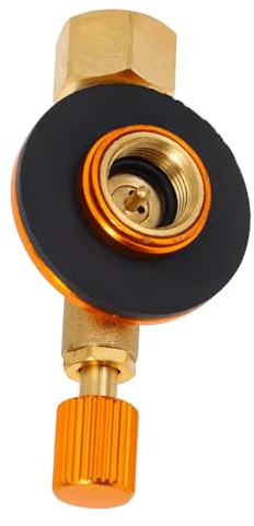 BESPORTBLE Gasnachfülladapter 11mm Bohrung Für Camping Gaskocher Outdoor Kocher Ventiladapter Flachventil Robust Universell Für Picknick Grillen