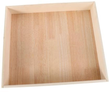 Mini Square Wooden Desktop Sand Box Toy for Toddlers and Kids