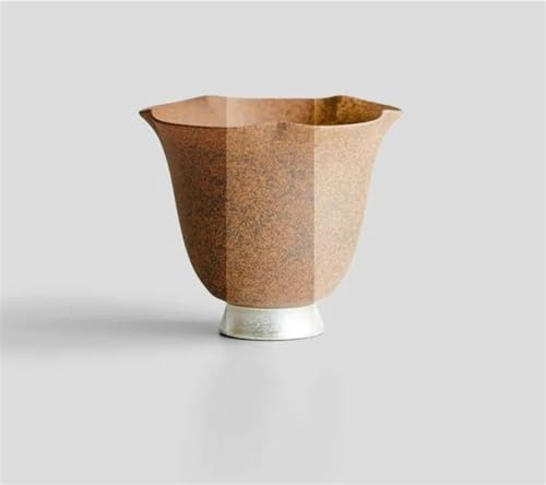 Set Da Tè Per Adulti Casa Cerimonia Del Tè Forniture Artigianali Puro Fatto A Mano Argento Dipinto Tazza Da Antico Vecchio Fango Di Roccia Personale Master Cups Set Da Tè Portatili