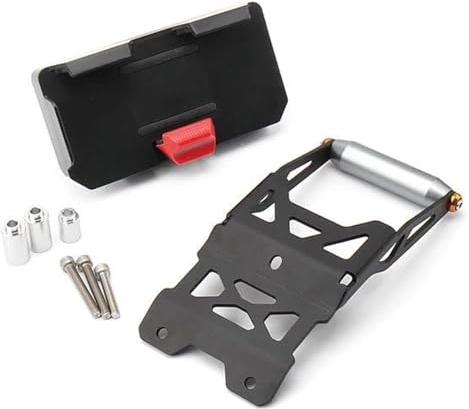 QGMKMVZZBK Porta Cellulare GPS Per DUCATI Per DesertX Per Desert X 2023 2024 Supporto Piastra GPS Di Ricambio Navigazione Cellulare Moto(Black 3)