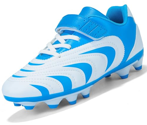 Unitysow Botas de Fútbol Niño Zapatillas Futbol Tacos Adolescentes Profesional Deporte Césped Zapatos de Entrenamiento Calzado Futbol Multitacos