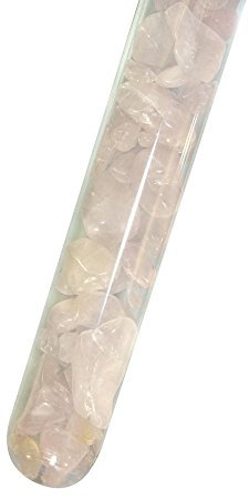 Varilla de piedras preciosas para la energetización del agua potable, de 25 cm, llena de finas gemas: amor y armonía