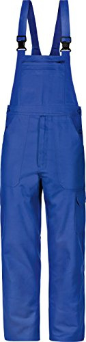 Wellwork Cargo-Arbeitslatzhose Latzhose Basic Baumwolle 250g/m² kornblau