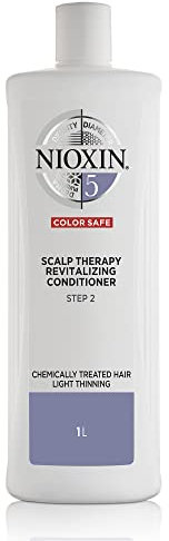 NIOXIN System 5 Scalp Therapy Conditioner (1 L) – revitalisierende Haarspülung für chemisch behandeltes, dezent dünner werdendes Haar – gegen Haarausfall durch Haarbruch und für mehr Widerstandskraft