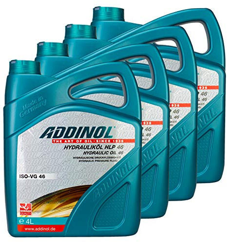4X Addinol Hydrauliköl Hydraulic Oil Fluid Hlp 46 4L 73200425