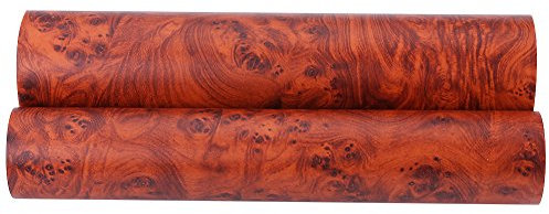 Adesivo avvolgente per auto con rivestimento in pellicola di legno autoadesivo a grana fine stile vintage(W1303)