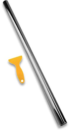 Film de Fenêtre de Voiture, Protecteur de Fenêtre de Voiture Universel 50 * 100 Cm Protection Solaire de Voiture Auto-adhésive pour Film D'isolation Thermique en Verre de Voiture(50% de Transmission)