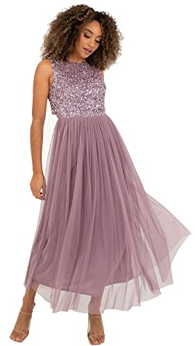 Maya Deluxe Damen Bridesmaid Dress