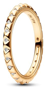 Pandora ME Collection Nietenringe Pyramiden mit klaren Cubic Zirkonia