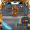 Lovpet® Protezione del bagagliaio dell'auto per cani trapuntata con cintura di sicurezza, con protezione laterale e del bordo di carico | Tappetino universale di protezione del bagagliaio dell'auto