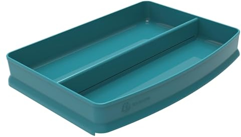 Exacompta - Ref. 11634D - 1 fack för brevinkast Combo Top Skandi, bredd 255 mm - för placering på brevinkast - för dokument i A5-format - Pacific blue