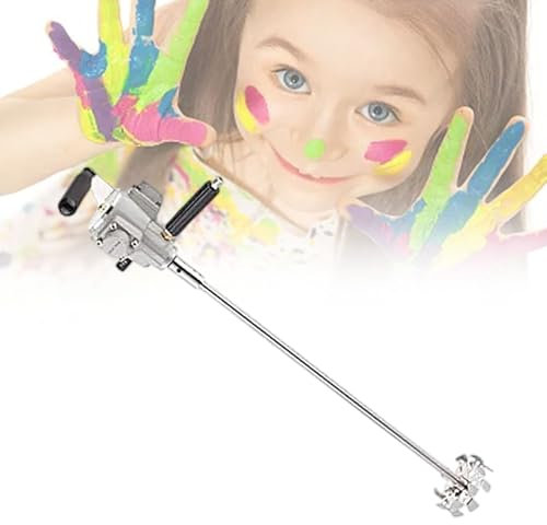 Machine d'agitation de peinture à barils ronds, avec agitateur de peinture pneumatique de 5 gal avec trou d'échappement de silencieux, pour le mélange d'hydrosols