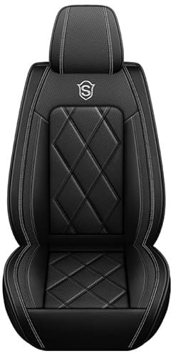 Roguzm Autositzbezüge Universal passend für Passat CC B6 B5 B8 VW Polo Golf 4 5 6 7 MK4 Tguan 2018 Camry Vollschutz Nappa Sitzbezüge