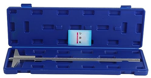 Calibrador Vernier de profundidad, herramienta de medición micrométrica de alta precisión para metalurgia (0-300)