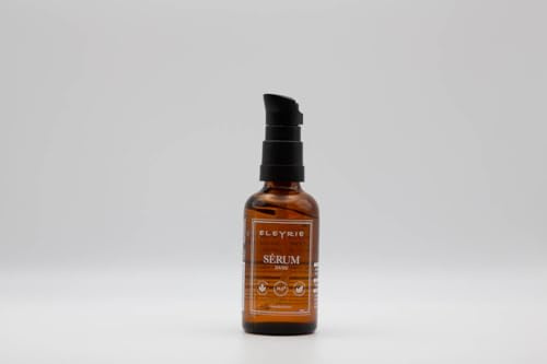 ELEYRIE – Sérum Barbe Nourrissant & Adoucissant – Huile de Chanvre – 100% Vegan – 74,3% Naturel – Sans Parabène – Barbe Douce & Soyeuse – Absorption Rapide – Fabriqué en France – 50 ml