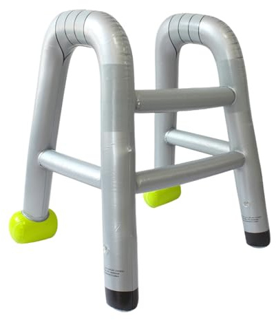 Aufblasbarer Rollator mit Scherz, Halloween-Dekoration für Kinder, Walker-Kostüm für ältere Rentner, für Weihnachten, Ostern, Veranstaltungen, Theater, Zauberhaus, Fotoshooting, Urlaub