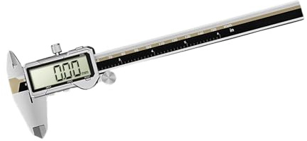Calibrador digital profesional de 150 mm con pantalla LCD recargable por USB para una profundidad interna externa precisa calibrador recargable