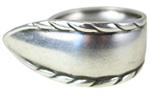 Besteckschmuck Ring, ca. 58 (18,5) Ring aus Besteck